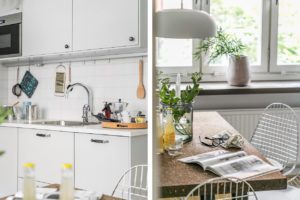 köksinredning nyrenoverat korkbord