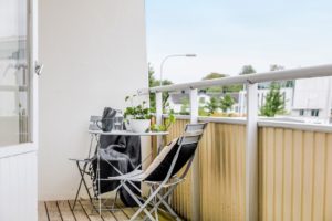 balkong kaféset styling inredning